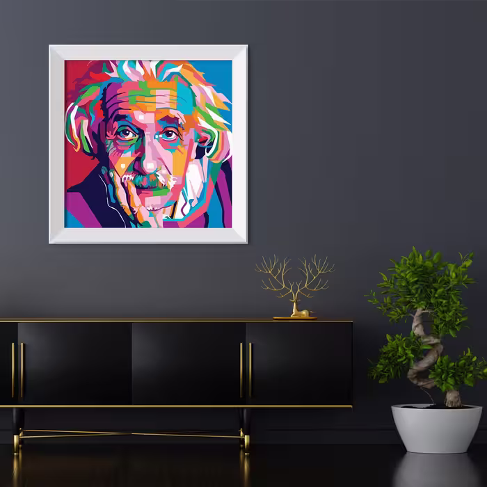 تابلو مدل Albert Einstein کد TM48