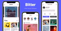 دانلود قالب HTML موبایلی Bitter