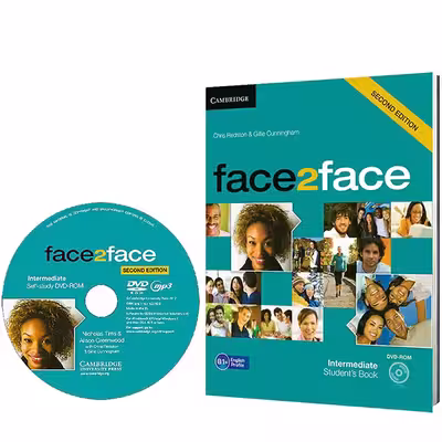 کتاب Face2Face 2nd intermediate اثر Gillie Cunningham انتشارات کمبریج