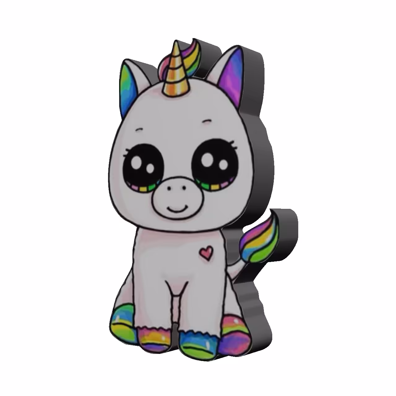 استیکر طرح UNICORN کد31