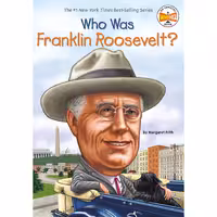 کتاب زبان اصلی Who Was Franklin Roosevelt انتشارات Penguin Workshop