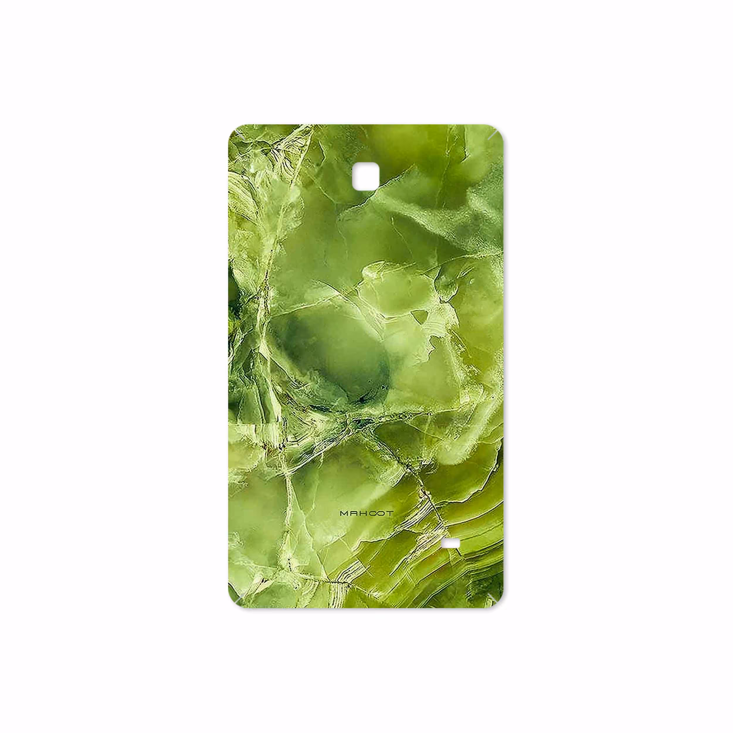 برچسب پوششی ماهوت مدل Green Crystal Marble مناسب برای تبلت سامسونگ Galaxy Tab 4 7.0 2014 T231