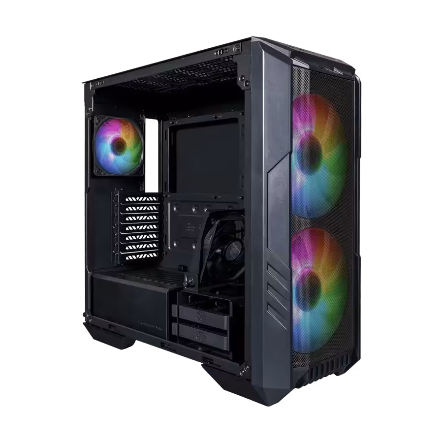 کیس گیمینگ کولرمستر Coolermaster HAF500 Black فروشگاه گیمینگ تکاف