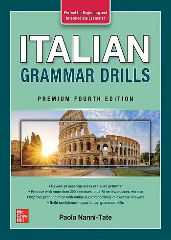 کتاب Italian Grammar Drills, Premium 4th Ed تمرین گرامر ایتالیایی