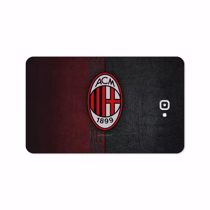 برچسب پوششی ماهوت مدل AC-Milan مناسب برای تبلت سامسونگ Galaxy Tab A 10.1 2016 T585