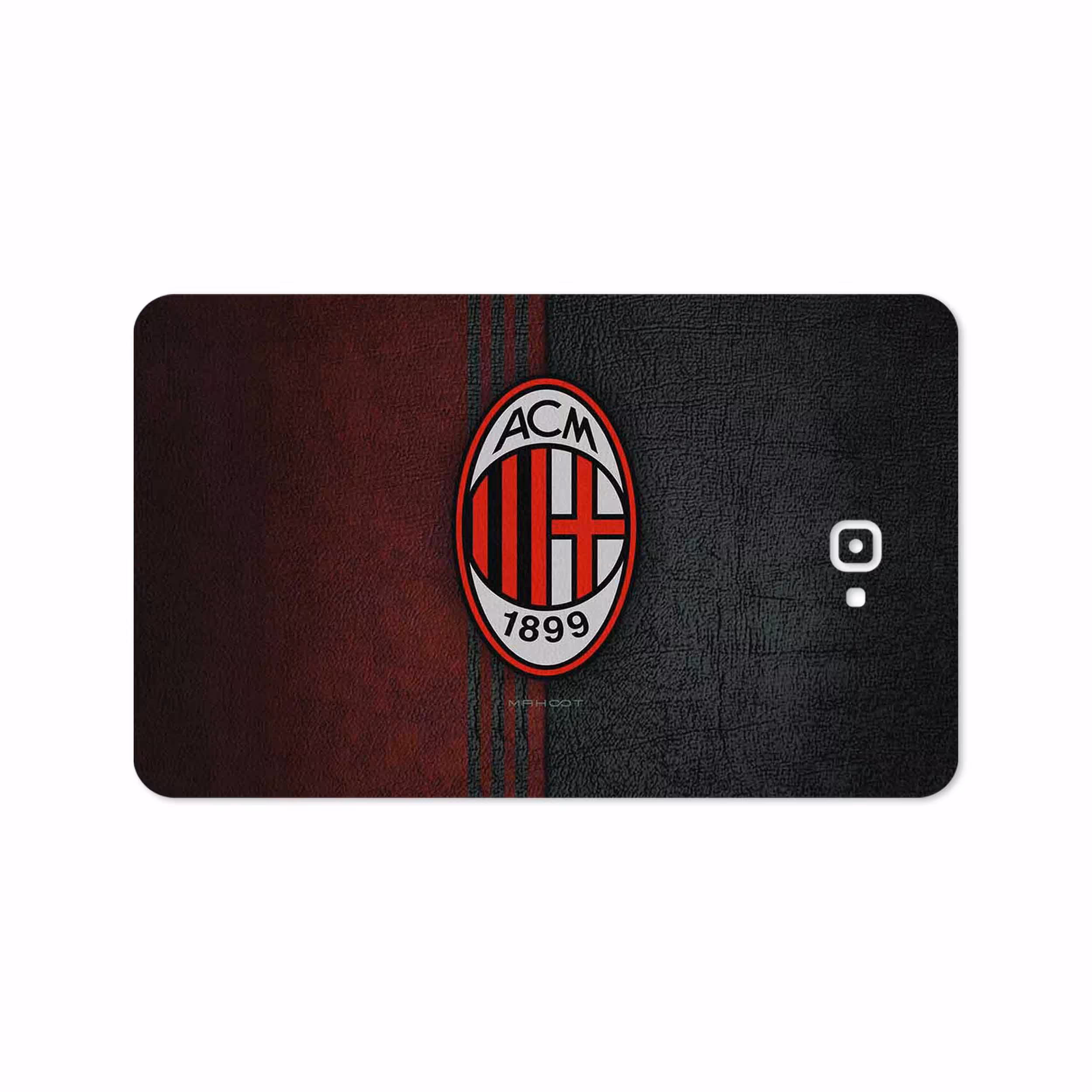 برچسب پوششی ماهوت مدل AC-Milan مناسب برای تبلت سامسونگ Galaxy Tab A 10.1 2016 T585