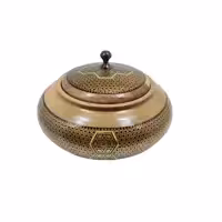 شکلات خوری خاتم کاری مدل گرد کد 02