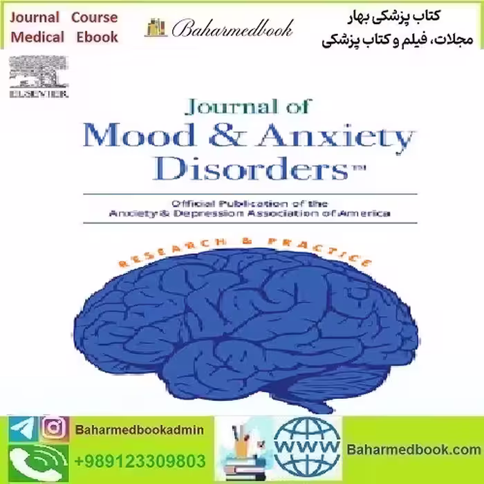 Journal of Mood &amp; Anxiety Disorders Volume 1 to 4 2023 TRUE