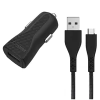 شارژر فندکی انرجایزر مدل DC1ALMCM به همراه کابل تبدیل microUSB