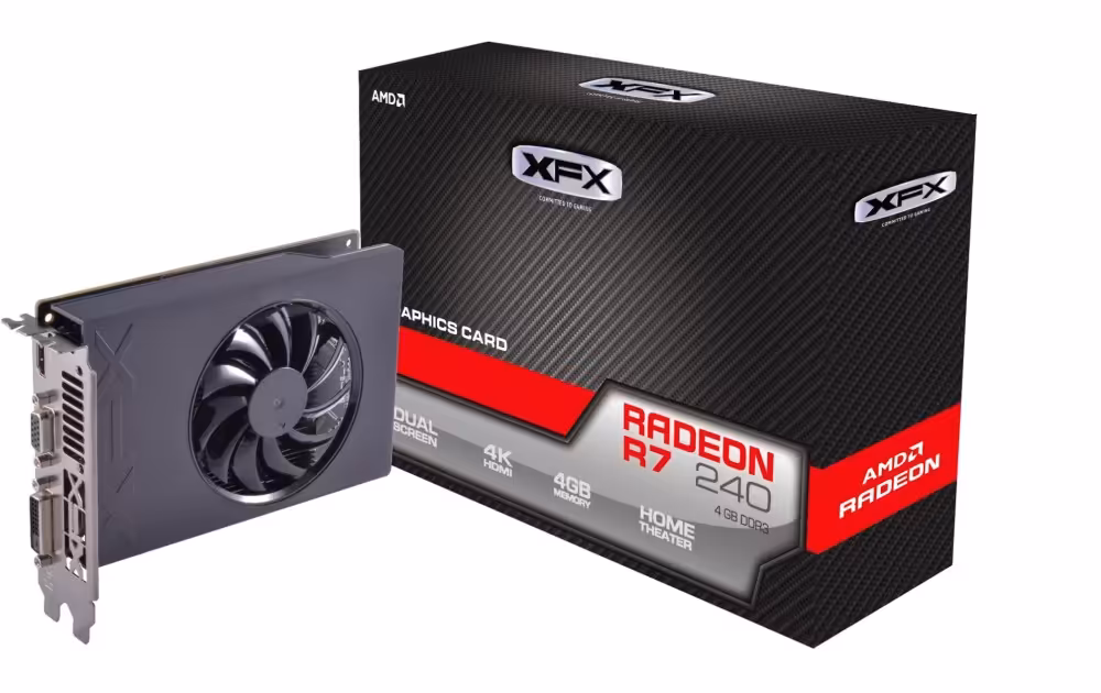 کارت گرافیک ایکس اف ایکس AMD RADEON R7 240 4GB DDR3