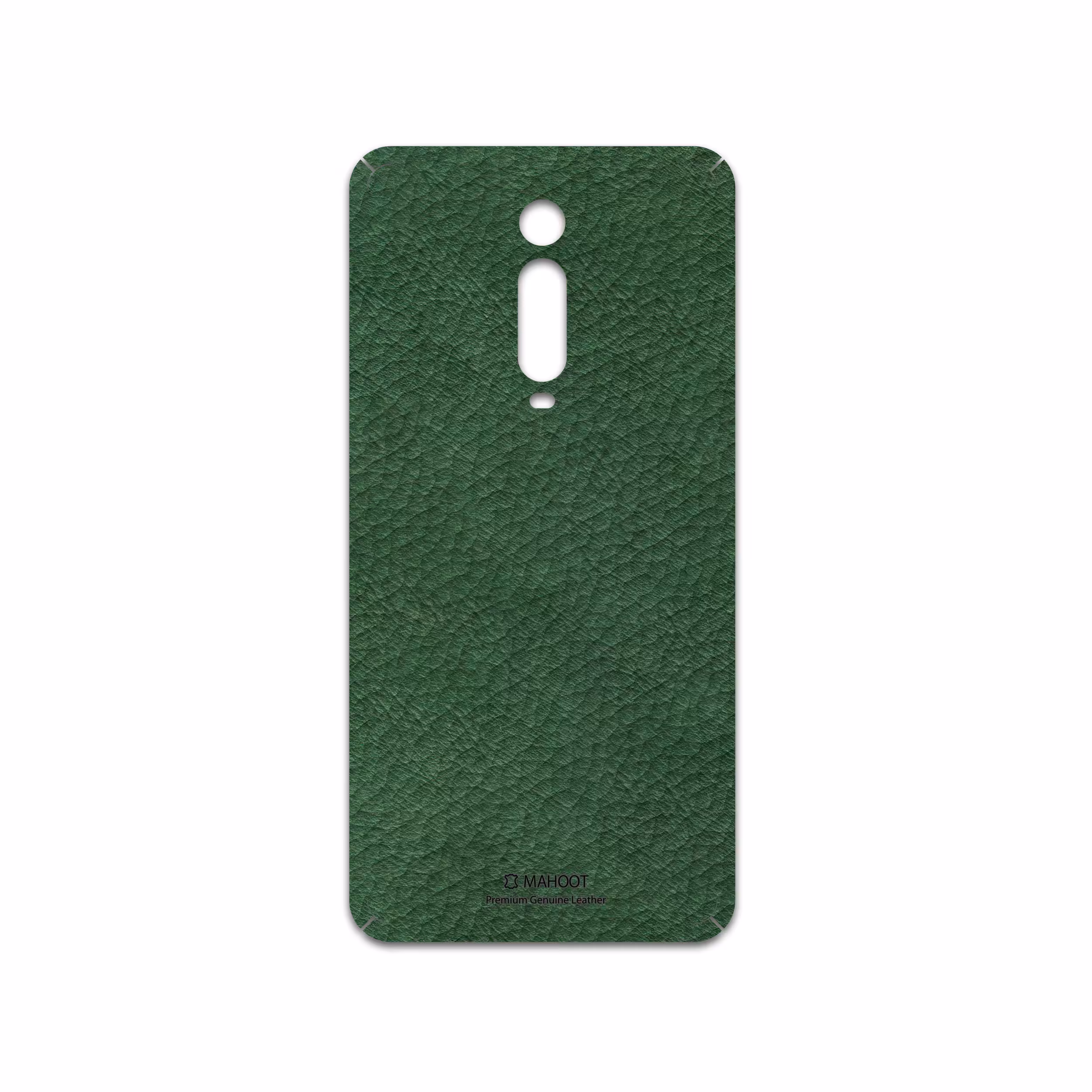 برچسب پوششی ماهوت مدل Green-Leather مناسب برای گوشی موبایل شیائومی Mi 9t
