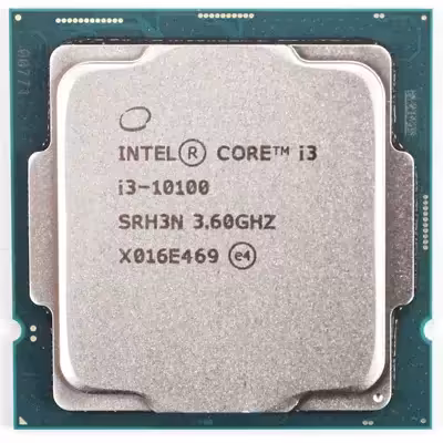 پردازنده مرکزی اینتل سری Coffee Lake مدل Core i3-10100
