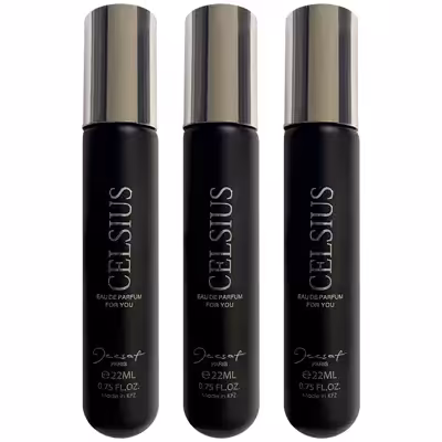 عطر جیبی مردانه ژک ساف مدل Celsius حجم 22 میلی لیتر مجموعه 3 عددی