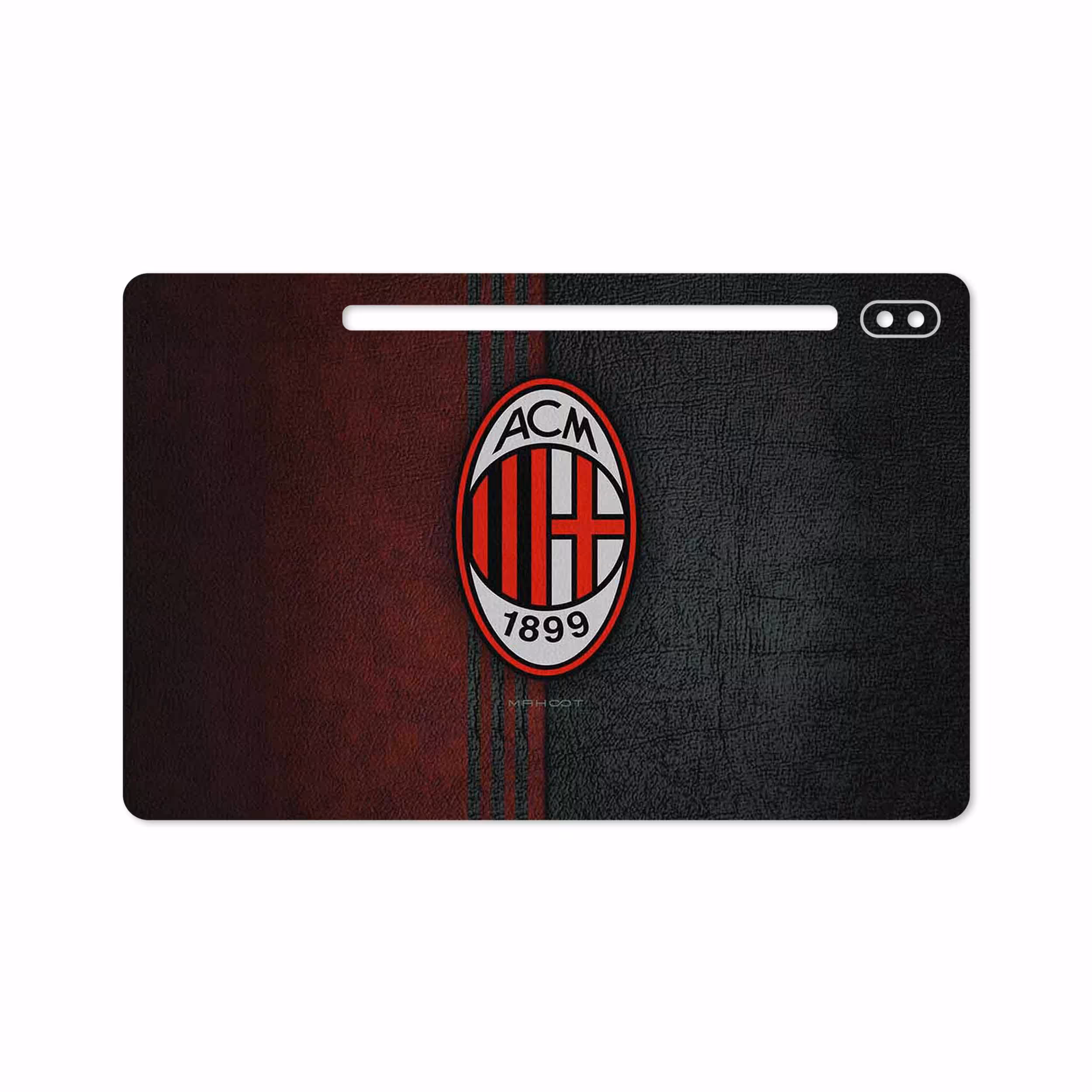 برچسب پوششی ماهوت مدل AC-Milan مناسب برای تبلت سامسونگ Galaxy Tab S6 2019 SM-T865