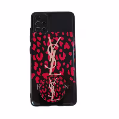 کاور طرح دخترانه کد YSL-510 مناسب برای گوشی موبایل سامسونگ Galaxy A51 به همراه پاپ سوکت