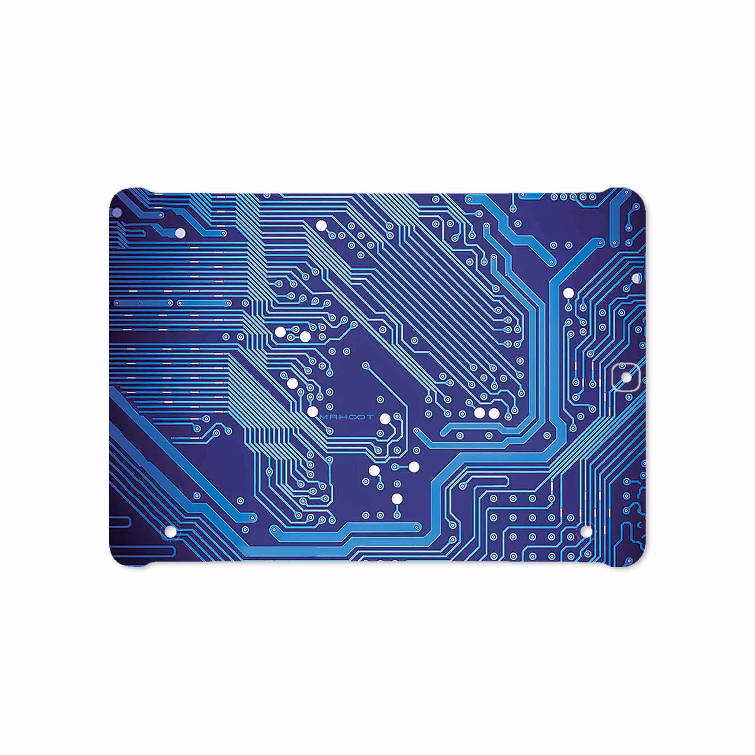 برچسب پوششی ماهوت مدل Blue Printed Circuit Board مناسب برای تبلت سامسونگ Galaxy Tab S2 9.7 2015 T815