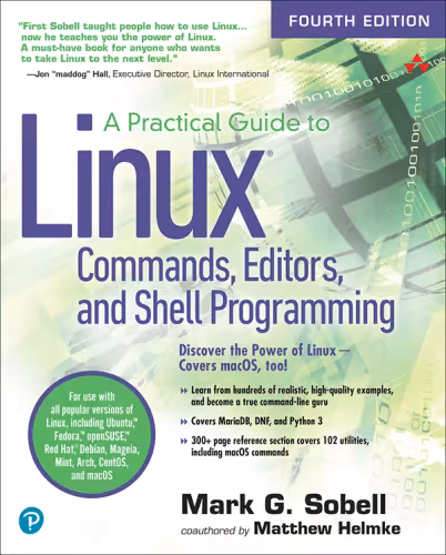 خرید و دانلود نسخه کامل کتاب A Practical Guide to Linux Commands, Editors, and Shell Programming