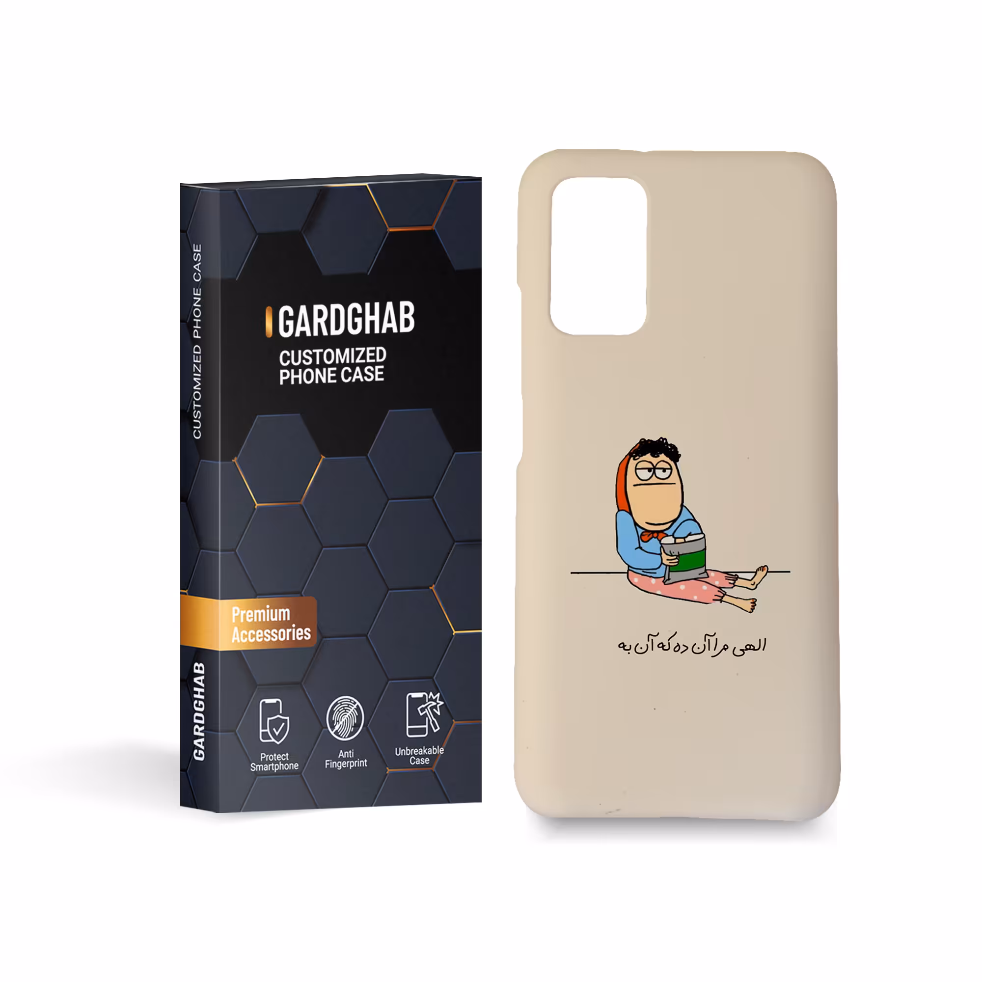 کاور گارد قاب مدل دخترانه مناسب برای گوشی موبایل شیائومی REDMI 9T