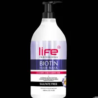 ماسک موی بدون سولفات 1000میل داخل حمام Life بیوتین پمپی