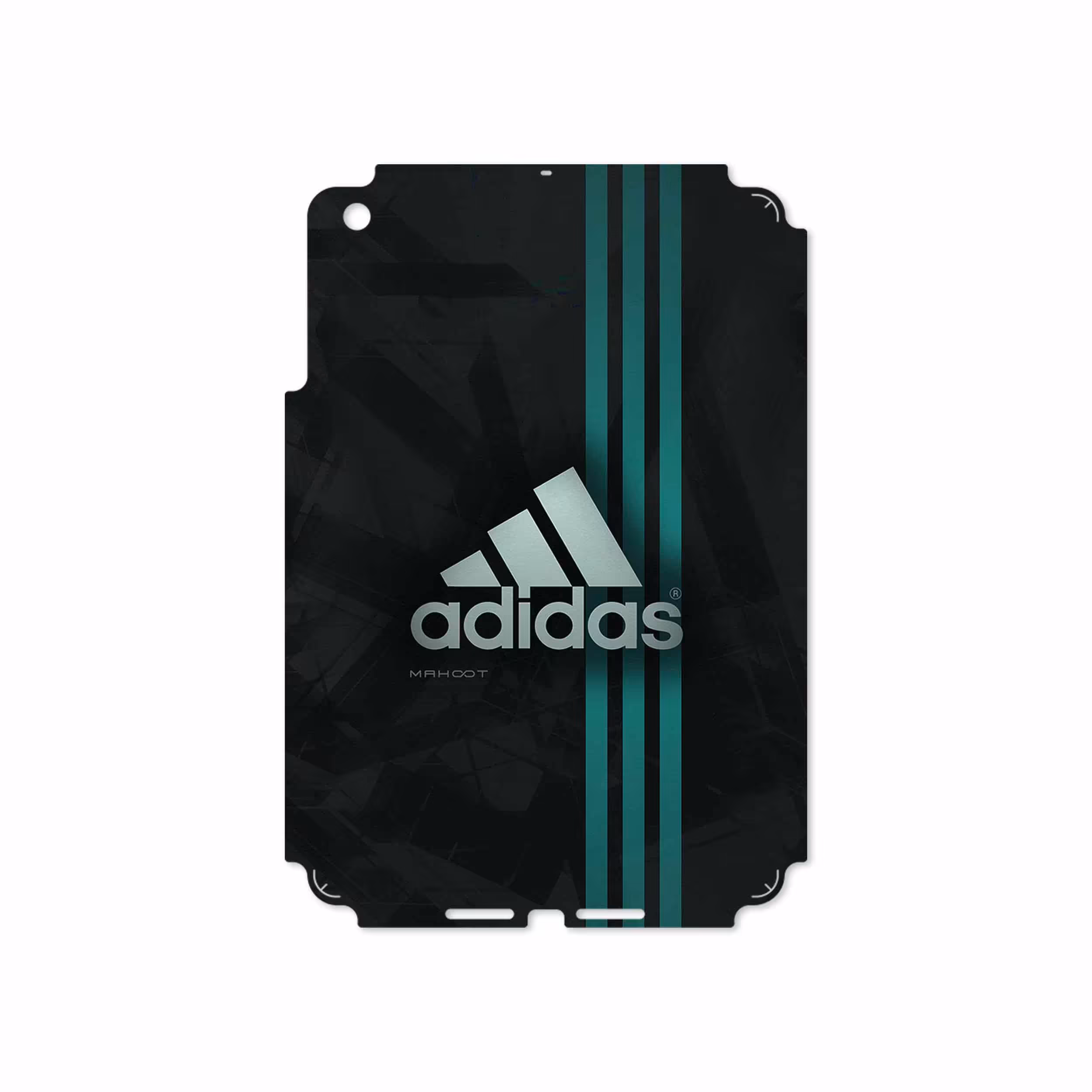 برچسب پوششی ماهوت مدل adidas-Logo مناسب برای تبلت اپل iPad mini 2012 A1455