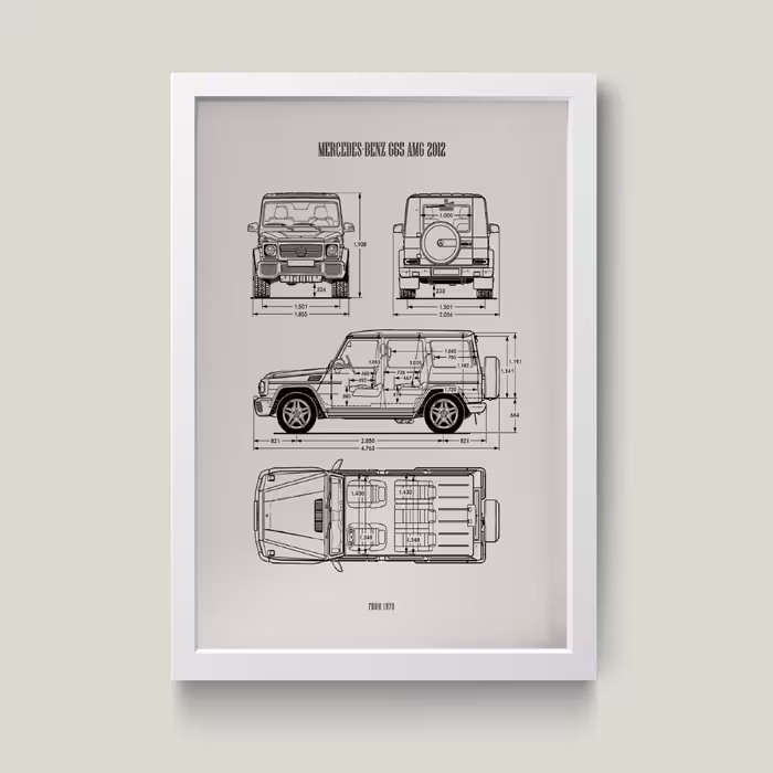 تابلو مدل  Mercedes Benz G-Class کد m2574-w