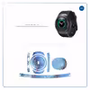 برچسب ماهوت طرح Blue_Ocean_Marble مناسب برای ساعت هوشمند سامسونگ Galaxy Gear S2
