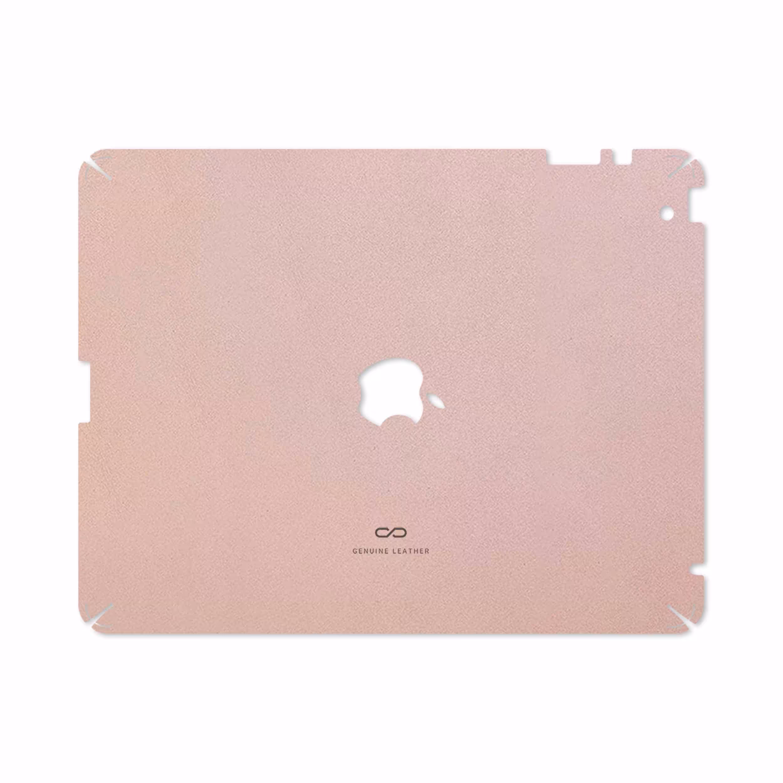 برچسب پوششی ماهوت مدل Rose Gold Leather مناسب برای تبلت اپل iPad 2 2011 A1396