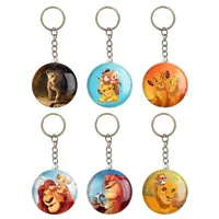 جاکلیدی خندالو مدل شیرشاه The Lion King کد 393B مجموعه 6 عددی