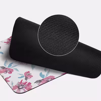 ماوس پد مخصوص بازی مدل Flower Pattern