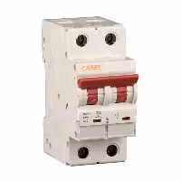 کلید مینیاتوری 50 آمپر دو پل AC کانل کد B50-6KA-2P