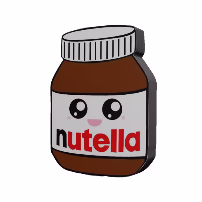 استیکر طرح NUTELLA کد32