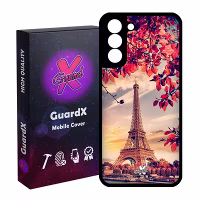 کاور گارد ایکس طرح Eiffel Tower مدل Glass10125 مناسب برای گوشی موبایل سامسونگ Galaxy S21