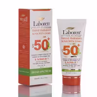 ضد آفتاب 6 کاره رنگی  SPF50 مناسب پوست چرب رنگ بژ لابورن