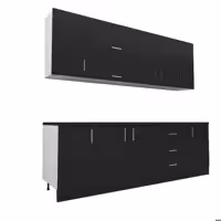 کابینت آشپزخانه اعیان مدل FH CM12 مجموعه 8 عددی