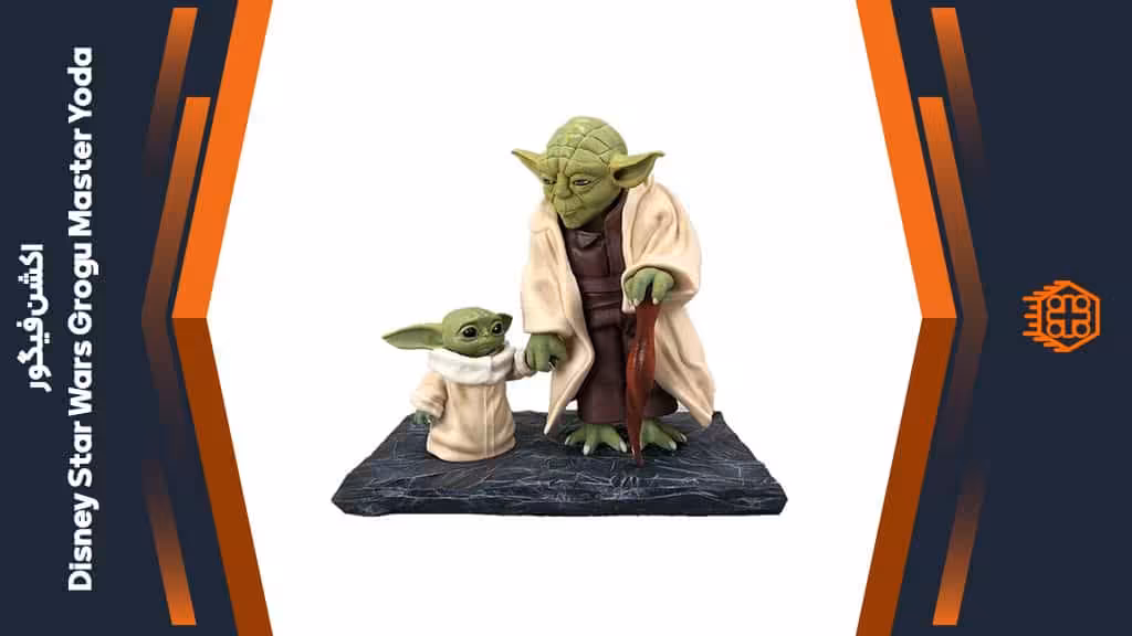 اکشن فیگور Disney Star Wars Grogu Master Yoda