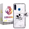 کاور لاین کینگ مدل Mickey2 مناسب برای گوشی موبایل سامسونگ Galaxy A10s به همراه پایه نگهدارنده