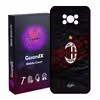 کاور گارد ایکس طرح AC Milan مدل Glass10057 مناسب برای گوشی موبایل شیائومی Poco X3 Pro
