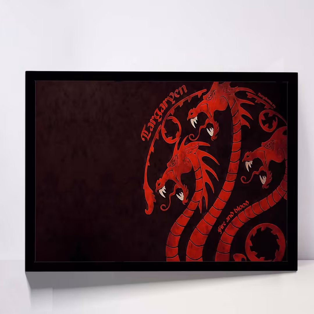 تابلو مدل game of thrones کد F-12026