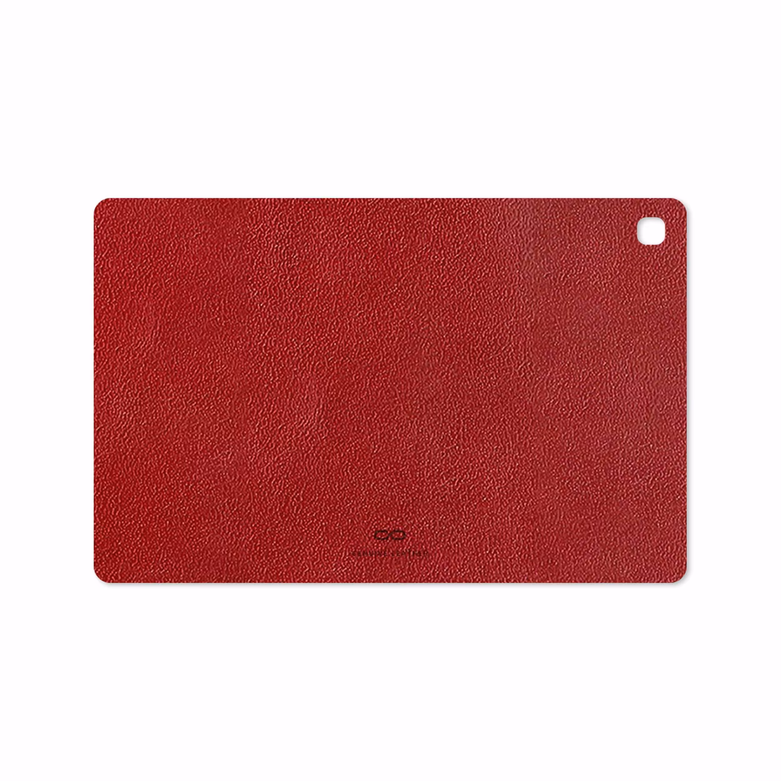برچسب پوششی ماهوت مدل Red-Leather مناسب برای تبلت سامسونگ Galaxy Tab S5e 10.5 2019 T720