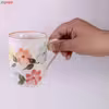 ماگ مدل بهار گل ها بسته 2 عددی