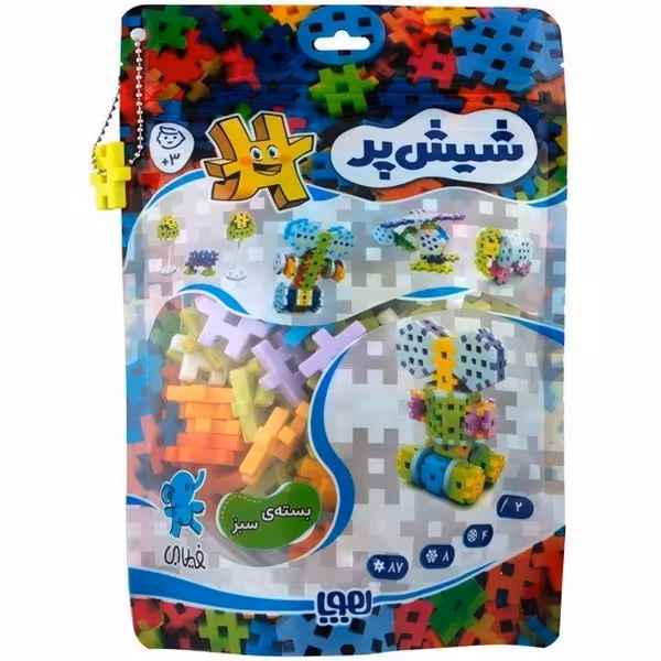 بازی فکری شیش پر کوچولو بسته ی سبز ( 3سال) - کتاب‌فروشی کوچه کتاب