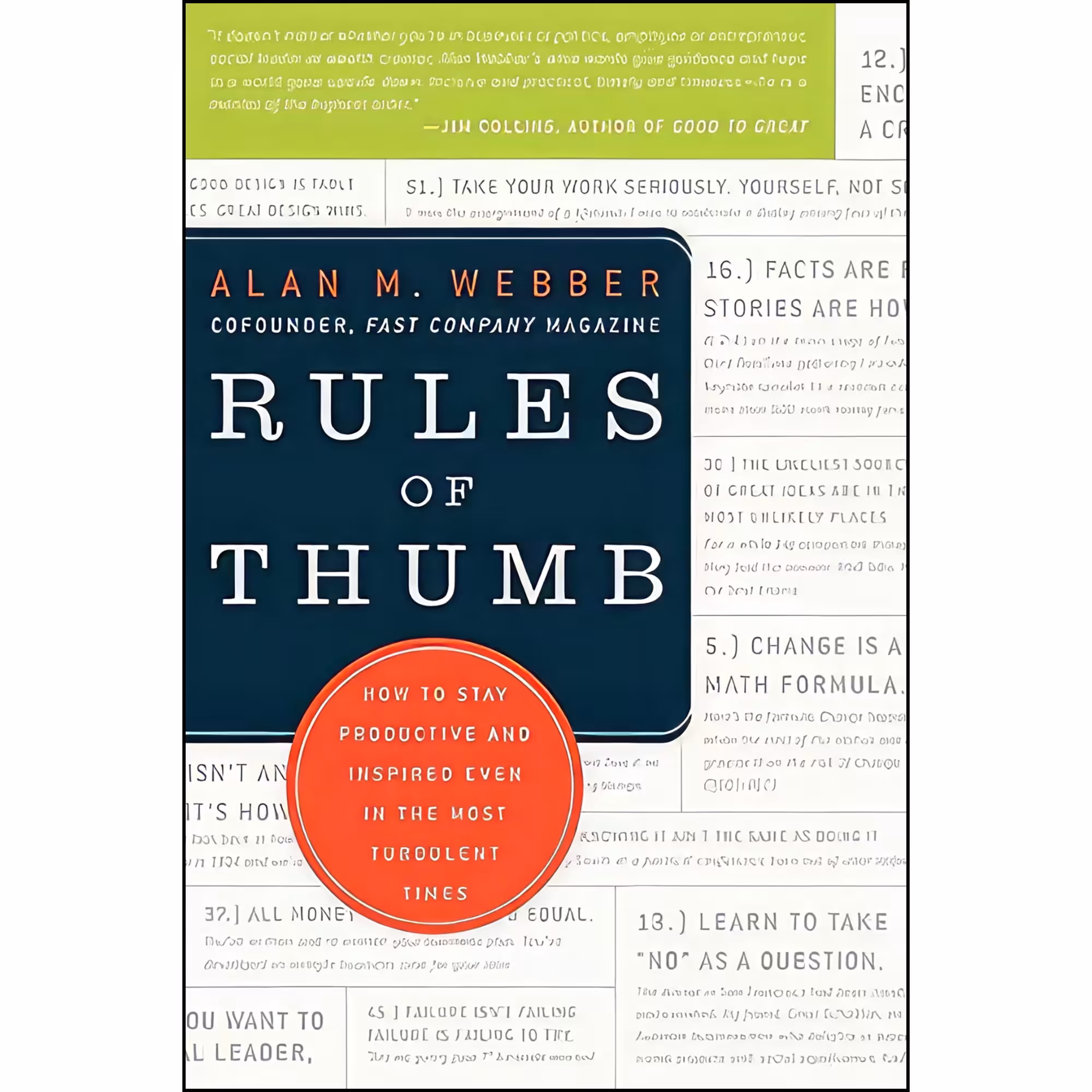 کتاب Rules of Thumb اثر Alan Webber انتشارات Harper Business