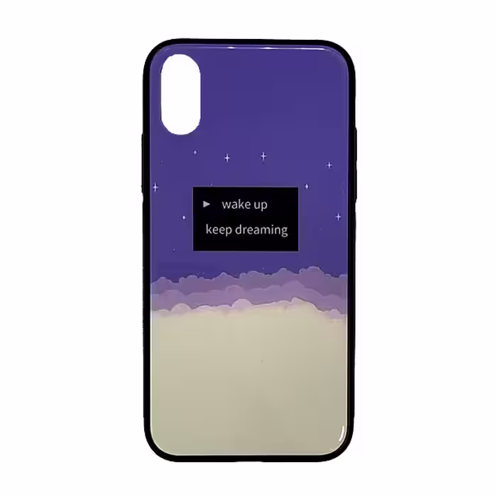 کاور طرح WAKE UP مدل SD88 مناسب برای گوشی موبایل اپل IPHONE X/XS