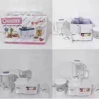 ابمیوه گیر چهار کاره مارک دسینی 
مخلوط کن 
آسیاب 
خرد کن 
آبمیوه گیر (پس کرایه)