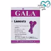 سوزن قند خون لانست گالا چهار پر بسته 100 عددی ا Lancet four point blood sugar needle