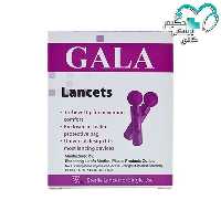 سوزن قند خون لانست گالا چهار پر بسته 100 عددی ا Lancet four point blood sugar needle