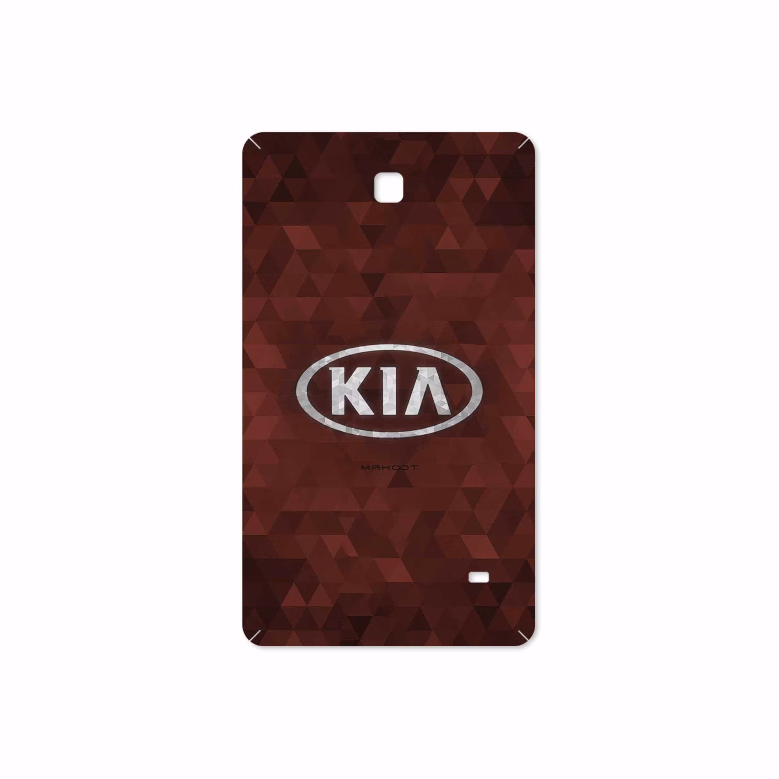 برچسب پوششی ماهوت مدل KIA-Logo مناسب برای تبلت سامسونگ Galaxy Tab 4 7.0 2014 T231