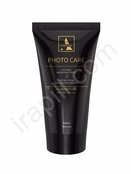 کرم ضدآفتاب فوتوکر SPF50 اورلین مدل Double Wear رنگ طبیعی 40 میلی لیتر
