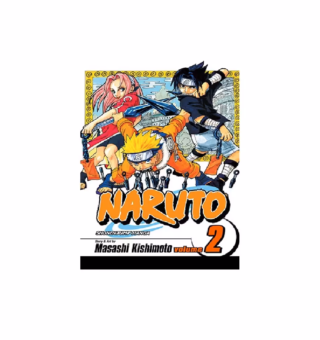 کتاب زبان اصلی مانگا (NARUTO) مجله 2