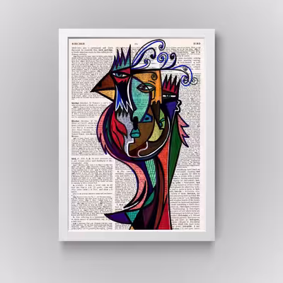 تابلو مدل مینیمال کد N154